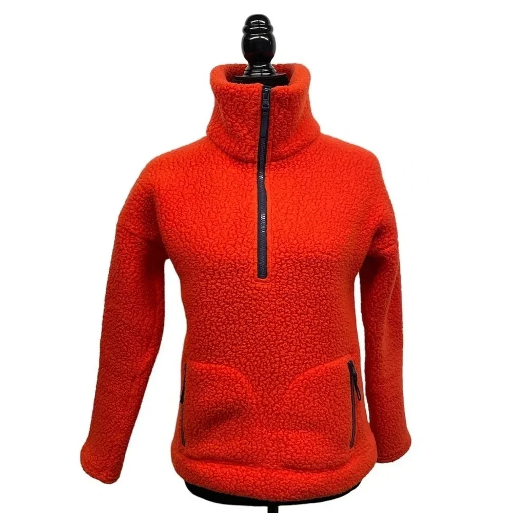 J. Crew Polartec® fleece half-zip pullover jacket XXS